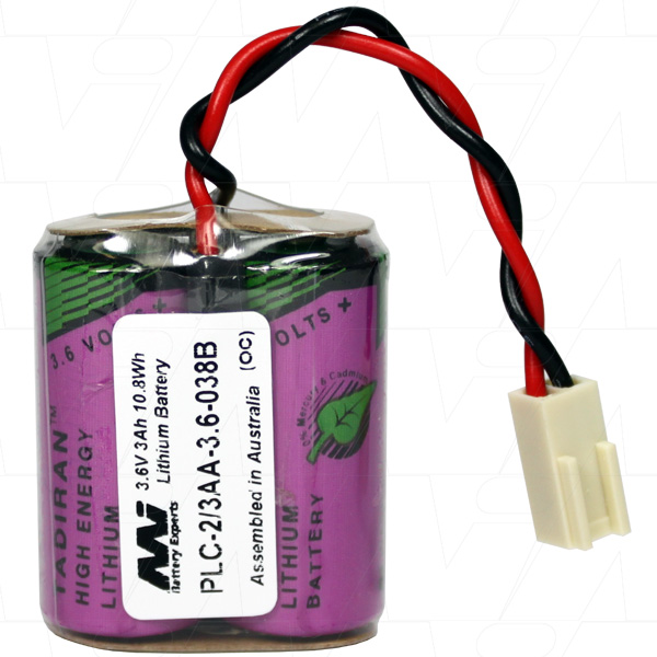 MI Battery Experts PLC-2/3AA-3.6-038B